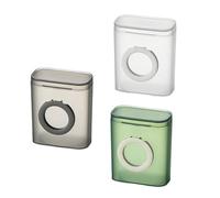 Lot de 3 boîtes de rangement de câbles de voyage avec téléphone 7 8 x 4 9 x 9 3 cm pour câble adaptateur USB