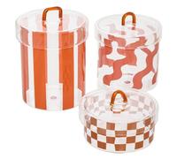 Lot de 3 Boîtes Déco "Homy" 15cm Multicolore