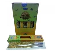 Lot de 3 boîtes d'encens bio fabriquées à la main en Inde en résine et huiles essentielles 100 % naturelles (Laurel) 25 g