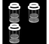 Lot de 3 boîtes d'isolement flottantes pour aquariums, chambres d'isolement pour Bettafish, Guppy, crevettes, poissons-clowns, sans danger pour les bébés et les poissons