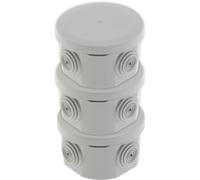 Lot de 3 boîtes étanches IP55 No Airbox Ø70x42mm - Protec