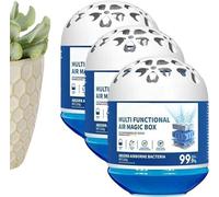 Lot de 3 boîtes magiques pour enlever la poussière en intérieur, 2026, nouvelle boîte magique de purification de l'air intérieur, formule d'extrait de, fraîcheur pour les zones