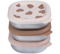 Lot de 3 boîtes repas inox multi-usage BigLove (250 ml)