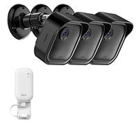Lot de 3 boîtiers de Protection pour caméra extérieure Blink - Boîtier de Protection résistant aux intempéries et Support réglable à 360 degrés avec Module de synchronisation - 2 Supports (caméra