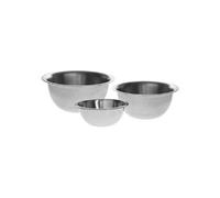 FIVE Simply Smart - Lot de 3 Bols à Mixer Inox "Bowl" 26cm Argent Argent G