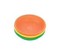 Lot de 3 bols magnétiques fluo Silverline