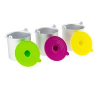 Sorbetiere H.koenig BO318 - Trois bols 1 L pour turbine a glace HF180