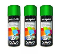 Lot De 3 Bombes De Peinture Professionnelle Nespoli - Vert Jardin Vert