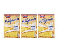 Lot de 3 bombes de préparation pour gâteau italien Torta Margherita 188 g