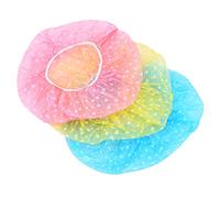 Lot de 3 bonnets de douche Impermeabile Doccia Elastico Per Capelli