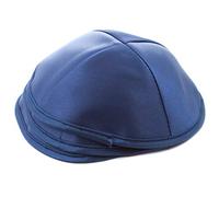Lot de 3 bonnets Kippah Yarmulke Juif Yamaka Kippa Israël Satin Bleu