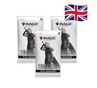 Lot de 3 boosters Final Fantasy Play (EN) - Magic: The Gathering - de 14 cartes | Universes Beyond + protection d'expédition Heartforcards®