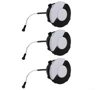 Lot de 3 bouchons de carburant pour tronçonneuse Ms 360, Ms 311, MS 391 et modèles compatibles tels que Ms 200, Ms 210, Ms 230, Ms 250, MS 270, design anti-fuite pour un fonctionnement sûr