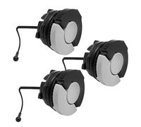 Lot de 3 bouchons de carburant pour tronçonneuse Stihl FS90 FS100 FS110 HT100 HT101 MS192T MS200 MS290 MS380 débroussailleuse, taille-haie, élagueuse, souffleur d'huile de rechange