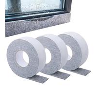 Lot de 3 bouchons de condensation pour fenêtre - Coussinets adhésifs, absorbeurs de condensation découpés pour contrôle de l'humidité, coussinets absorbants réutilisables avec installation facile