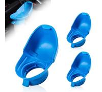 Lot de 3 bouchons de liquide de lave-glace de voiture - En caoutchouc - Pour Audi VW Skoda