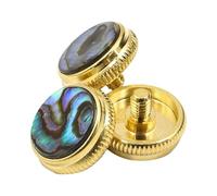 Lot de 3 bouchons de valves à coque naturelle pour trompette, cornet, bugle et bouton de protection facile à installer