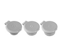Lot de 3 bouchons de vidange de bouteilles inversés - Lot de 3 bouchons de vidange de bouteille - Capuchon de vidange inversé multifonction - Joint sûr pour la cuisine, la cuisine