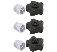 Lot de 3 bouchons de vidange de rechange pour filtre à sable Hayward modèles S180T, S210T, S220T2, S244T2, S360T2