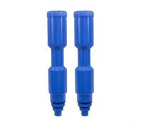 Lot de 3 bouchons d'écumoire de piscine pour hiverner les piscines, compensateur de glace fileté avec trou de remplissage pour antigel, 43,5 cm - Plastique résistant aux dommages causés par le gel