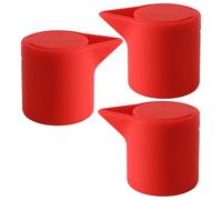 Lot de 3 bouchons hermétiques en silicone de qualité alimentaire pour vins rouges et blancs, boissons pétillantes, conserves, fraîcheur