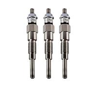 Lot de 3 bougies de préchauffage 16851-65510 16851-65512 pour tracteur Kubota D722 D902 D905 D1005 D1105 V1505 V1305 B1700D B1700E ZD326 ZD326 ZD305 31 Tondeuse BX1800D BX1830D