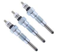 Lot de 3 bougies de préchauffage diesel M811937 MIU802457 pour John Deere X495 X595 X740 X744 X748 X749 X750 X754 X758 1435 1023E 1025R 1026R 202020 5R 20202 Moteur Yanmar 6R 2305 2030A 850D 855D