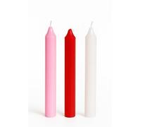 Lot de 3 bougies ésotériques pour rituel de protection, noir, blanc et bleu, 20 cm x 2 cm, nettoyage énergétique, éloigner les mauvaises vibrations (amour)