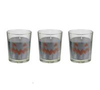 Lot de 3 bougies parfumées Vanille HALLOWEEN Sawn