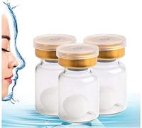 Lot de 3 boules de collagène en soie japonaise soluble dans l'eau, protéines de soie naturelles anti-âge, sérum de collagène pour raffermir le visage, raffermissant les rides
