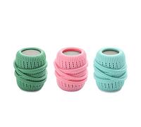 Lot de 3 boules de lavage magiques respectueuses de l'environnement pour le lavage de tous types de vêtements
