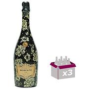 Lot de 3 bouteilles de Pizzolato - So Easy Spumante Moscato Bio & Végan