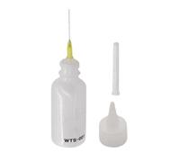 Lot de 3 bouteilles de précision avec pointe d'aiguille, 50 ml flacon | applicateur à pointe aiguille, Bouteille de Colle Vide en Plastique, Applicateur de solvant d'huile Portabe