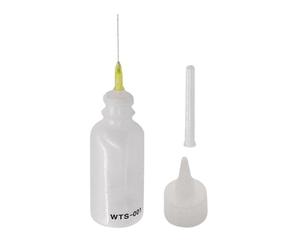 Lot de 3 bouteilles de précision avec pointe d'aiguille, 50 ml flacon | applicateur à pointe aiguille, Bouteille de Colle Vide en Plastique, Applicateur de solvant d'huile Portabe