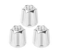 Lot de 3 boutons de douche à rénovation pour robinet chaud/froid - Installation simple pour baignoires - Poignées de douche compatibles