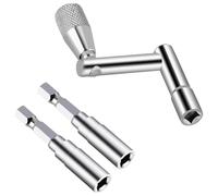 Lot de 3 boutons de tuning pour batterie électronique - Accessoire de rechange - Avec texture métallique ergonomique - Outil de tuning de batterie ergonomique