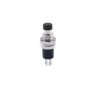 Lot de 3 boutons poussoirs momentanés SPST à contacts normalement fermés pour modélisation électronique et circuits électriques avec trou de montage de 7 mm