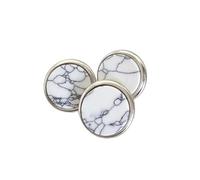 Lot de 3 boutons professionnels en cuivre pour remplacement des doigts et réparation d'instruments de musique