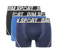 Dim Boxer Homme Sport - Lot de 3 | Microfibre Respirante à Séchage Rapide | Thermorégulation & Maintien Optimal