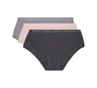 Lot de 3 Boxer femme DIM Coton Stretch Pockets Eco Marron 44/46