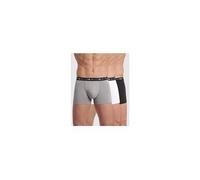 DIM Boxer Homme Coton Stretch Respirant Maintien Optimal x3, Noir/Gris/Blanc, M