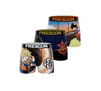Lot de 3 boxers dragon ball z orange/noir/bleu 14/16A