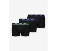 Dim Garçon Boxer Mix & Co X3 Briefs, Lt Noir CT Flocon/Noir CT Lilas/Noir CT Bleu Fonce, 8 Ans EU