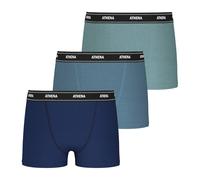 Lot de 3 boxers garçon my petit prix athena marine-vert 14A