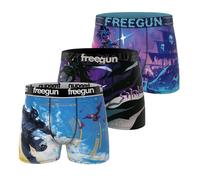 Lot De 3 Boxers Heroes Turquoise/violet/noir/blanc 10/12A