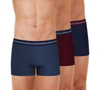 Lot de 3 boxers homme Business Print Eminence bleu en coton XXL