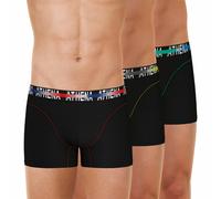 Boxers hommes Athena ENDURANCE 24H Pack de 3 Noir EU XL