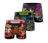 Lot De 3 Boxers Junior Scooby-doo Vert/violet/rouge/bleu Foncé 10/12A