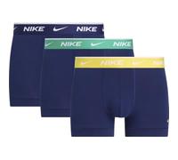 Nike Eday Trunk Boxers 3 Units Bleu M Homme