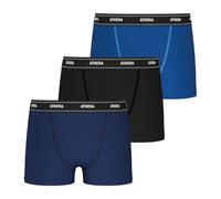 Lot de 3 boxers My Petit Prix bleu en coton pour garçon Bleu 6/8 ans